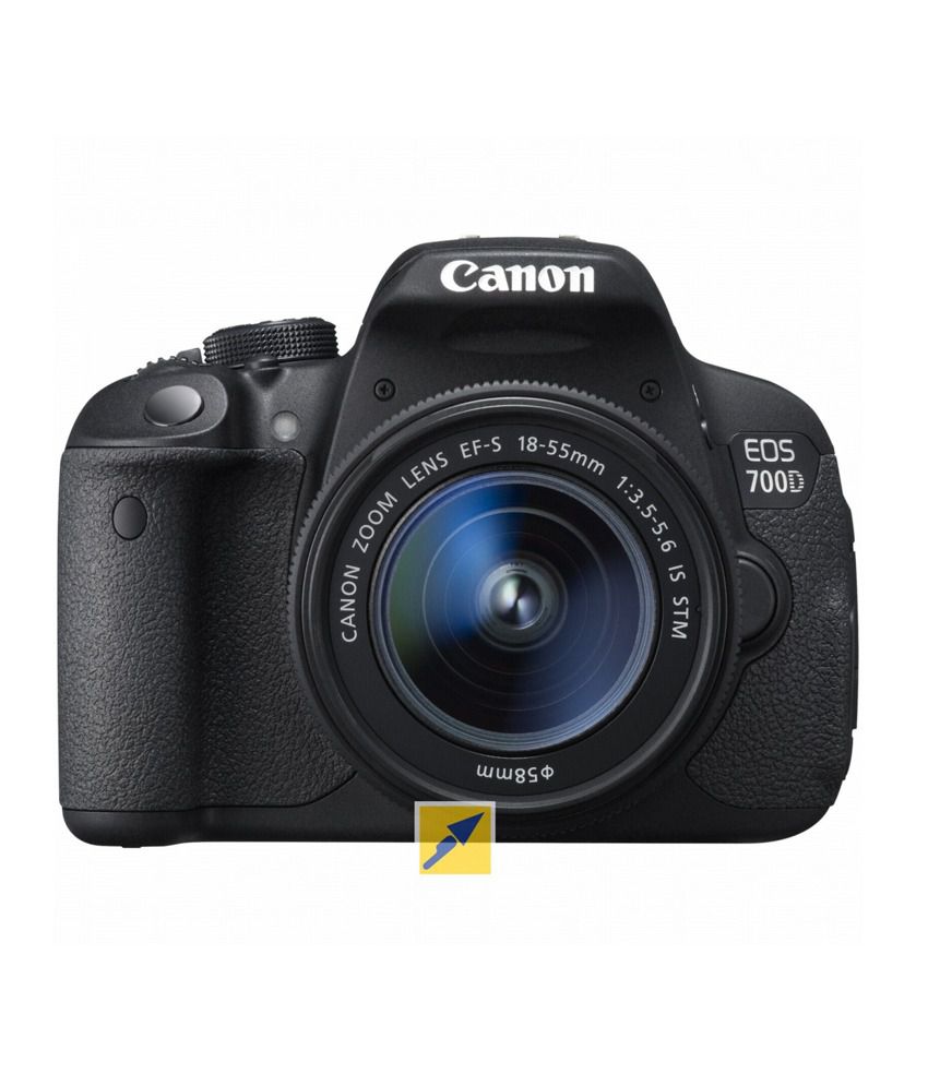 Canon EOS 700D DSLR Kit (EF S 18-55mm IS STM Lens) (Black)