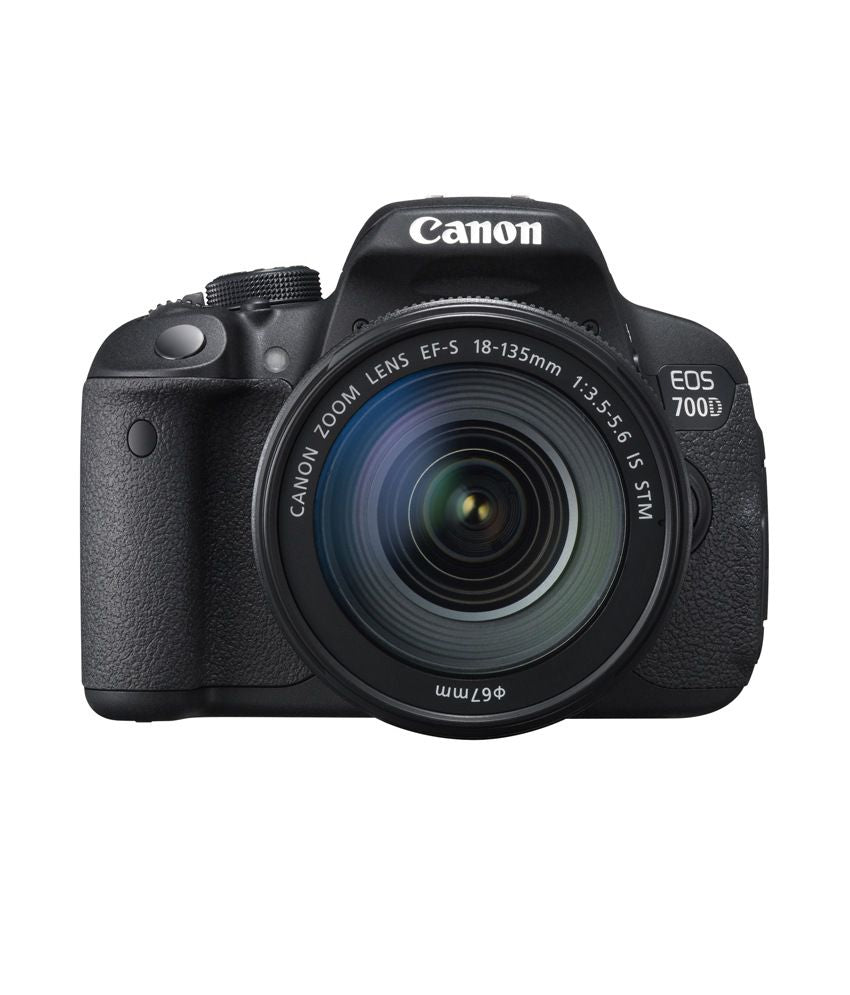 Canon EOS 700D SLR Kit II (EF S 18-135mm IS STM Lens) (Black)