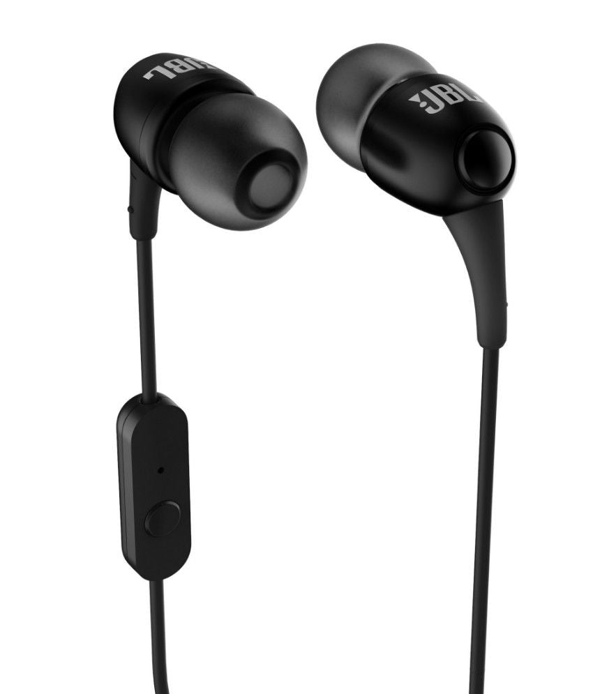 Jbl T100A In Ear Earphone - Black