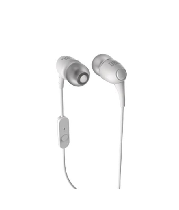 Jbl T100A In Ear Earphone - White
