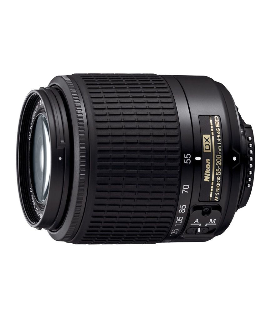 Nikon 55-200 mm VR f/4-5.6G IF ED AF-S DX Zoom Lens (DX Format)