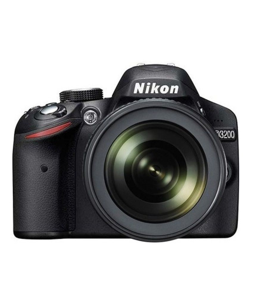 Nikon D3200 (Black) DSLR with AF-S 18-105mm VR Kit Lens