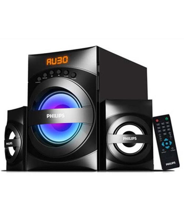 Philips Multimedia Speakers 2.1 Computer Speakersblack