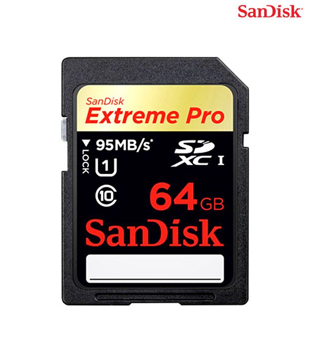 Sandisk Extreme Pro Sdhc 64 Gb 95mb/s Uhs Memory Card