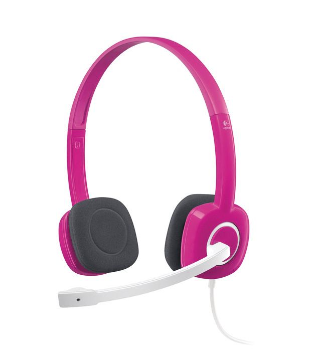 Logitech Stereo Headset H150-Fuchsia Pink-AMR