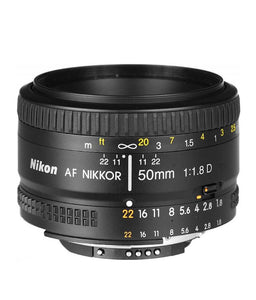 Nikon AF Nikkor 50mm f/1.8D Lens