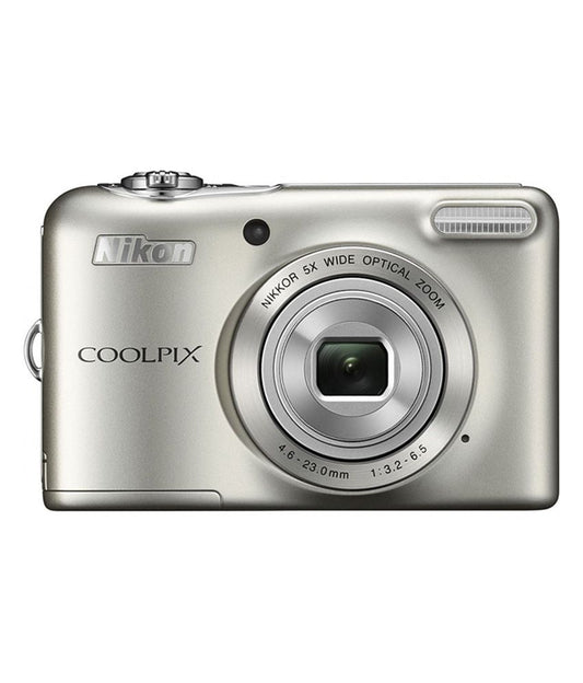 Nikon Coolpix L30 20.1 MP Point & Shoot Digital Camera (Silver)