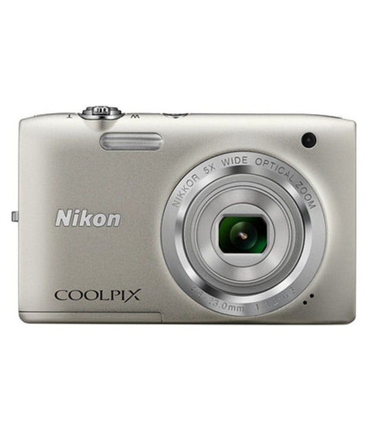 Nikon Coolpix S2800 20.1MP Point & Shoot Digital Camera (Silver)