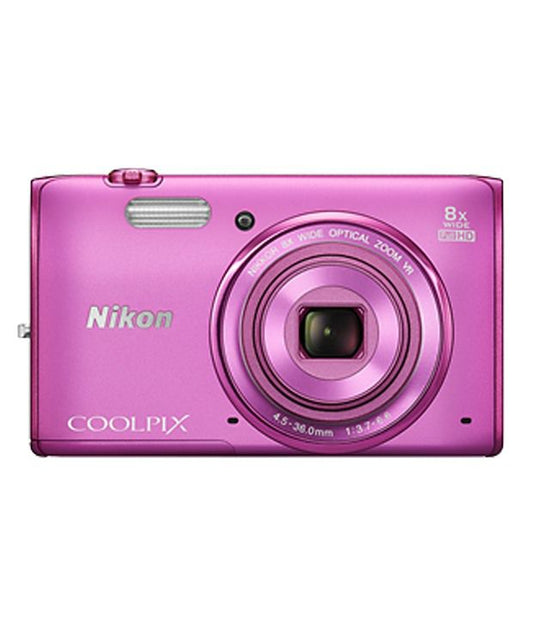 Nikon Coolpix S5300 16MP Point & Shoot Digital Camera (Pink)