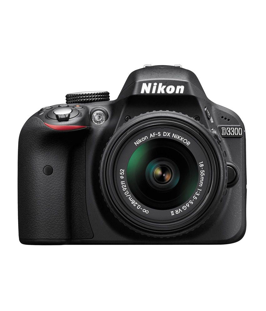Nikon D3300 with 18-55mm Lens