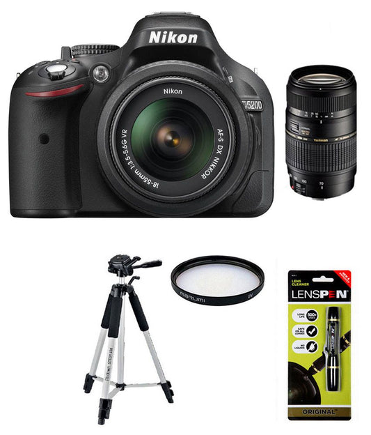 Nikon D5200 Combo (AF-S 18-55mm VR Kit Lens  + Tamron A17 AF 70-300