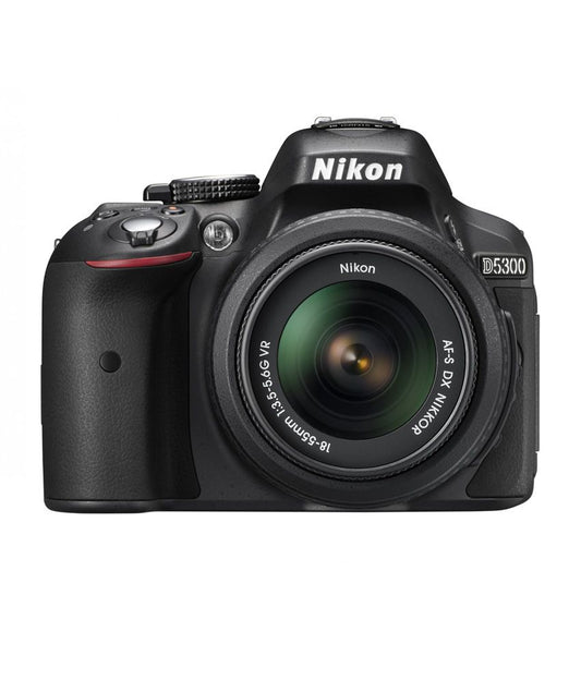 Nikon D5300 24.2 MP DSLR with AF-S 18-55mm VR Kit Lens (Black)