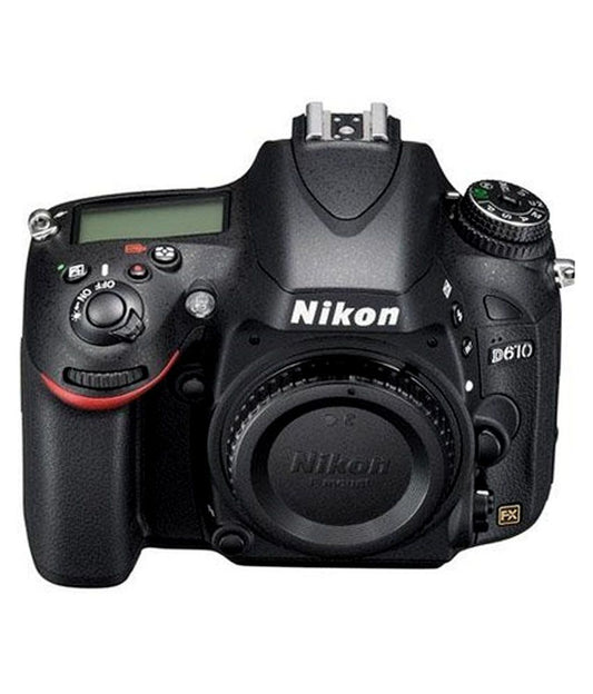 Nikon DSLR D610 24.3MP Body only (Black)