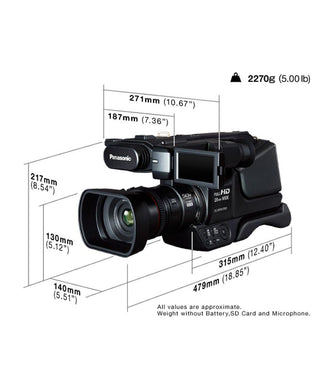 Panasonic HDC-MDH 2 Professional Camcorder (Black)
