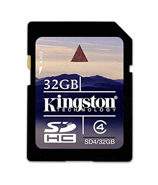 Kingston 32 GB SDHC Card Class 4