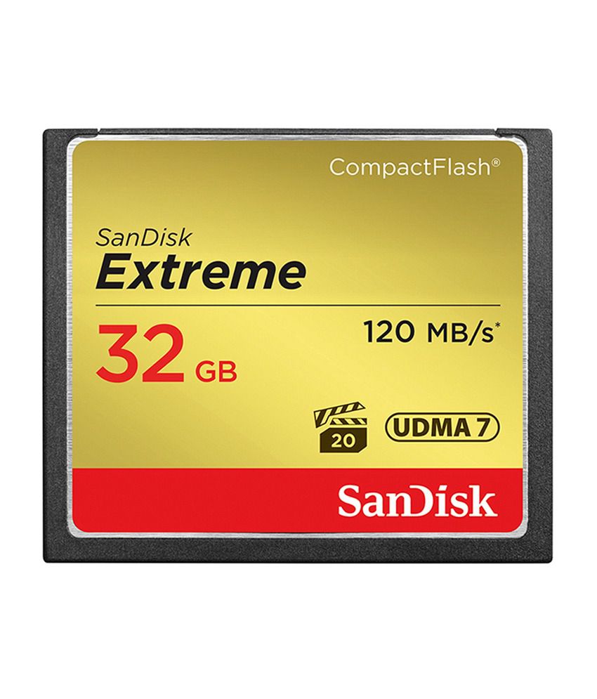 SanDisk Extreme CF 32 GB 60MB/s 400X Memory Card