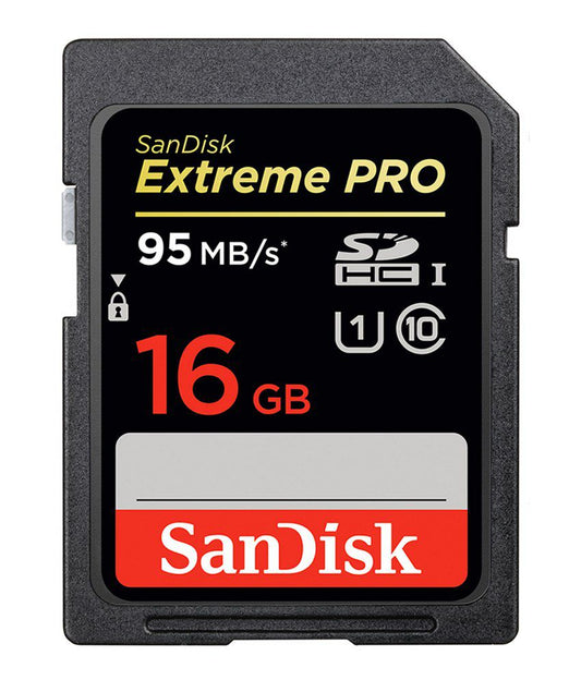 SanDisk Extreme Pro SDHC UHS-Card, 16GB, CLASS 10