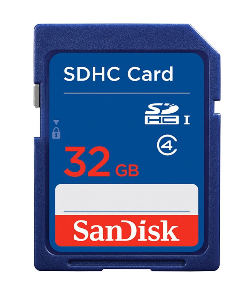 Sandisk SDHC 32 GB Memory Card