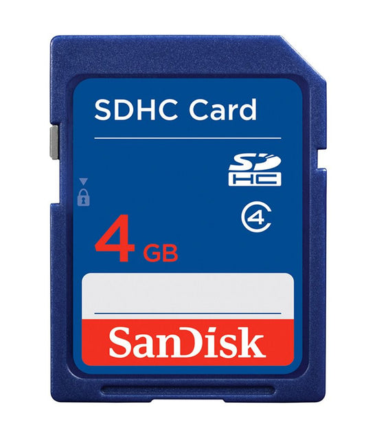 Sandisk SDHC 4 GB Memory Card