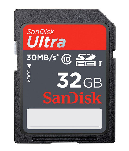 Sandisk Ultra SDHC 32 GB 30MB/s Class 10 Memory Card
