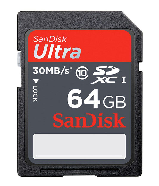 Sandisk Ultra SDXC 64 GB 30MB/s Class 10 Memory Card