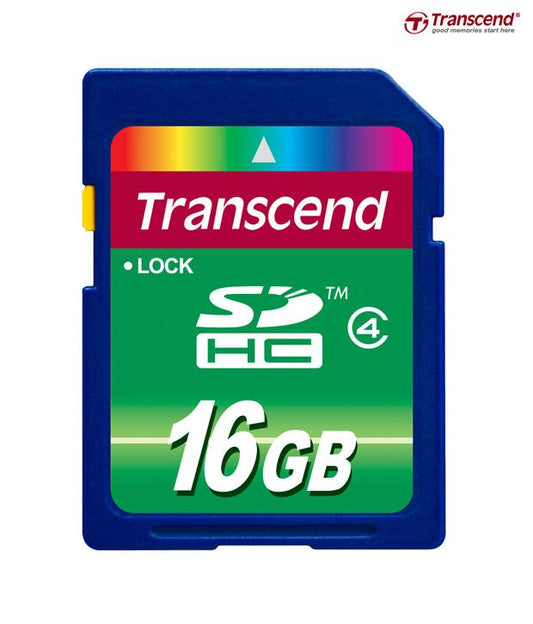 Transcend SDHC 16 GB Class 4 Memory Card