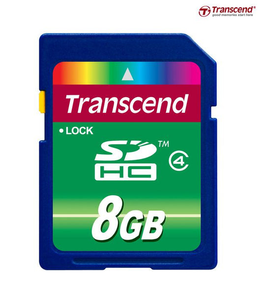 Transcend SDHC 8 GB Class 4 Memory Card