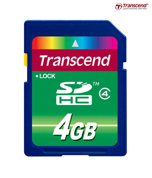 Transcend SDHC 4 GB Class 4 Memory Card
